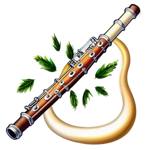 Bassoon Woodwind Beauty Png 06272024 PNG image