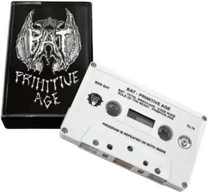 Bat Primitive Age Cassetteand Case PNG image