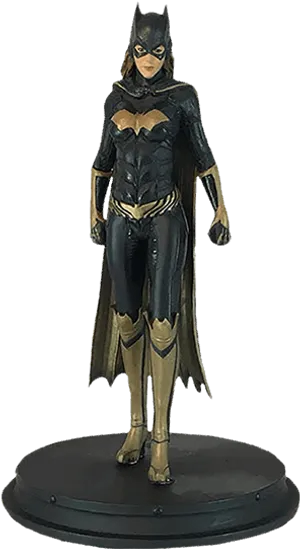 Batgirl Statue Figure Standing PNG image