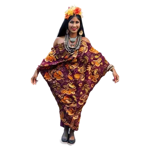 Batik Print PNG 26
