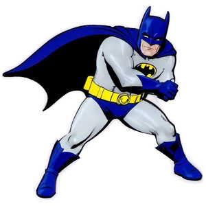 Batman Cartoon Action Pose Png Buf3 PNG image