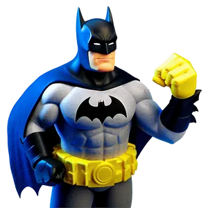 Batman Cartoon Art PNG 36