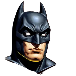 Batman Cartoon Portrait Png Bcj96 PNG image