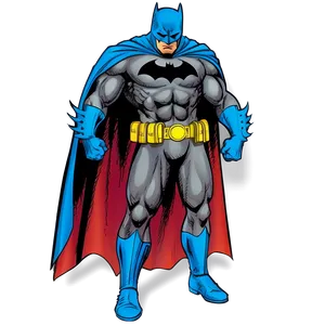 Batman Comic Style Png 06252024 PNG image