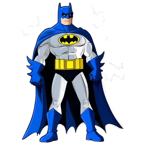 Batman In Gotham Cartoon Png 06252024 PNG image