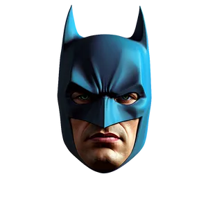 Batman Mask Digital Art PNG 2 PNG