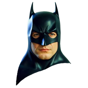 Batman Mask Vintage Style PNG Ucp1 PNG
