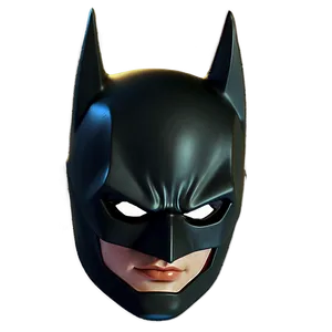 Batman Mask With Logo PNG 05252024