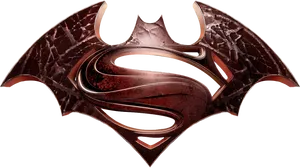 Batman_ Superman_ Crossover_ Logo PNG image