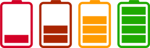 Battery Charge Levels_ Vector Graphic PNG image