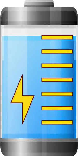 Battery Icon Full Charge Illustration PNG image