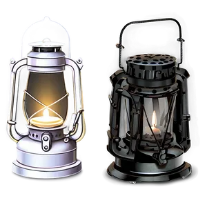 Battery Operated Lantern PNG Rqw PNG