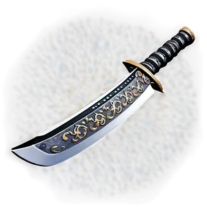 Battle Ready Katana PNG Pqt PNG