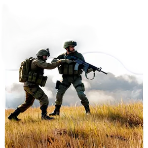 Battlefield Scene Png 06252024 PNG image