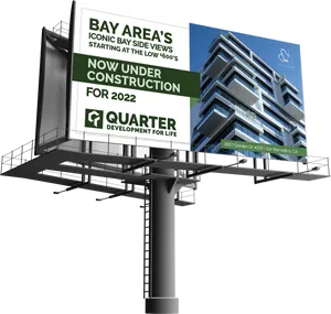 Bay Area Construction Billboard Ad PNG image