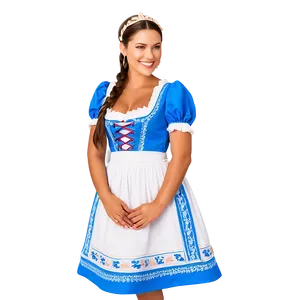 Bayern Dirndl Dress Png Cve13 PNG image