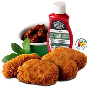 Bbq Chicken Nuggets Png Rxx PNG image