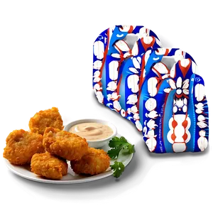 Bbq Chicken Nuggets PNG Tve PNG