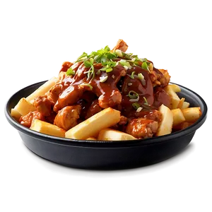 Bbq Chicken Poutine Feast Png 06252024 PNG image