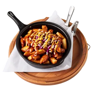 Bbq Chicken Poutine Feast PNG 58 PNG