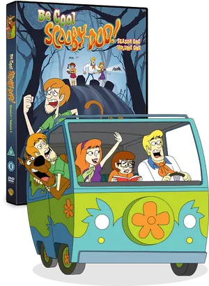 Be Cool Scooby Doo Season One Volume One D V D Cover PNG image