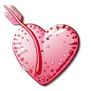 Be My Valentine Arrow Heart Png 72 PNG image