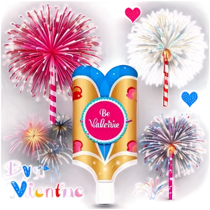 Be My Valentine Fireworks Png 31 PNG image