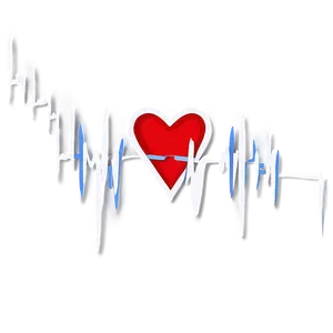Be My Valentine Heartbeat PNG 06282024
