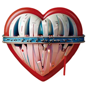 Be My Valentine Heartbeat PNG 31