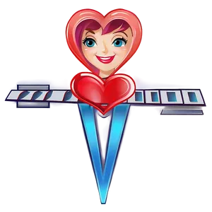 Be My Valentine Heartbeat PNG Wjb23 PNG