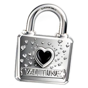 Be My Valentine Love Lock PNG Ehs61 PNG