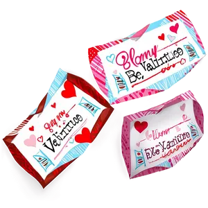 Be My Valentine Love Note PNG 94