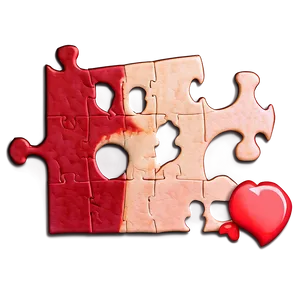 Be My Valentine Puzzle Piece PNG Suw PNG