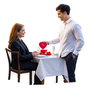Be My Valentine Romantic Dinner PNG Ydi PNG