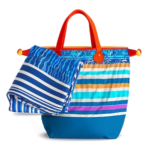 Beach Bag And Towel Set PNG 06292024 PNG