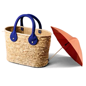 Beach Bag With Umbrella Holder PNG Ynv PNG