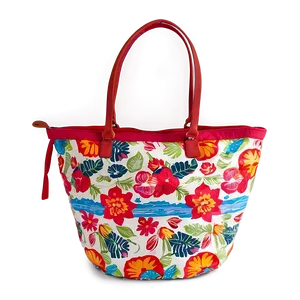 Beach Bag With Zipper Png Jff PNG image