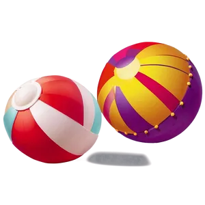 Beach Ball Decoration Png Fge67 PNG image