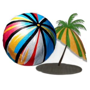 Beach Ball Drawing Png Nnw PNG image