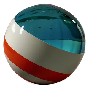 Beach Ball In Water PNG Fly