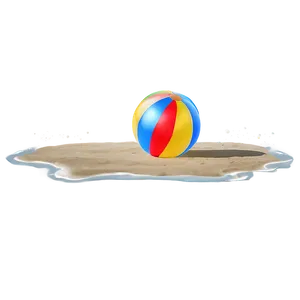 Beach Ball Scene Png Cwq PNG image