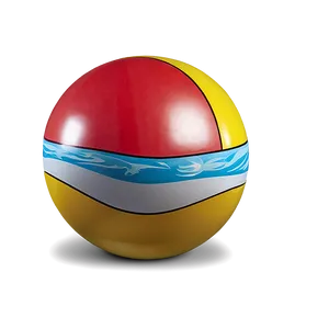 Beach Ball Under Sun Png 70 PNG image