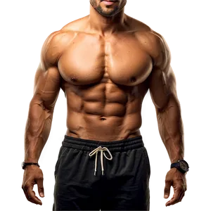 Beach Body Six Pack Png 06272024 PNG image