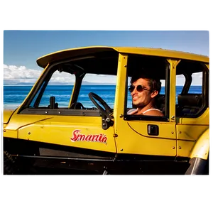 Beach Buggy Sunset Ride Png 68 PNG image