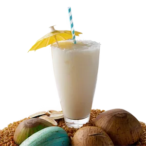 Beach Coconut Drinks PNG Myo20 PNG