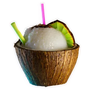 Beach Coconut Drinks PNG Uby PNG