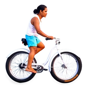 Beach Cruiser Biking Png 06282024 PNG image