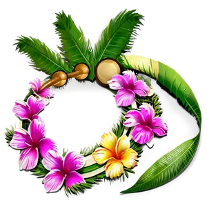 Beach Hawaiian Lei Png 79 PNG image