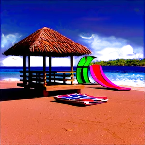 Beach Holiday Resort PNG Pcy
