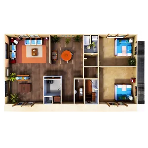 Beach House Floor Plan PNG 06262024 PNG